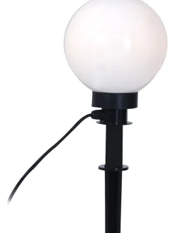 Gartenstecker in Schwarz/ Weiß - (H)63 cm