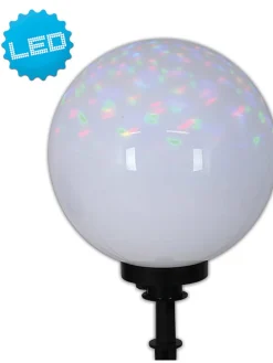 Gartenstecker in Weiß/ Schwarz - (H)83 cm