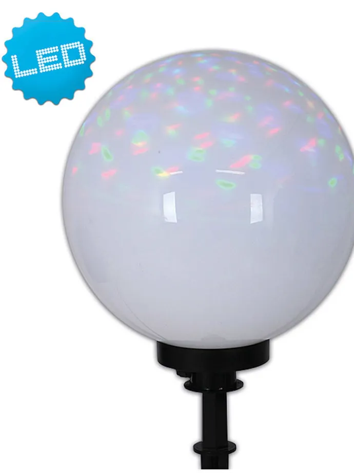 Gartenstecker in Weiß/ Schwarz - (H)83 cm