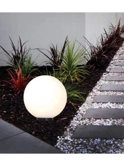 Gartenstecker in Weiß/ Schwarz - (H)83 cm