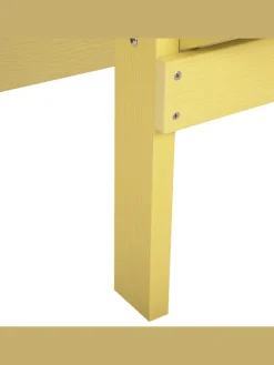 Gartenstuhl ADIRONDACK in Gelb - (W) 75 x (H) 88 x (L) 88 cm