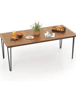 Gartentisch Akazienholz 200cm in Braun