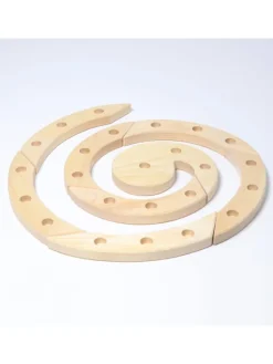 Geburtstags- und Adventsspirale natur 8-tlg ab 1 Jahr in natur