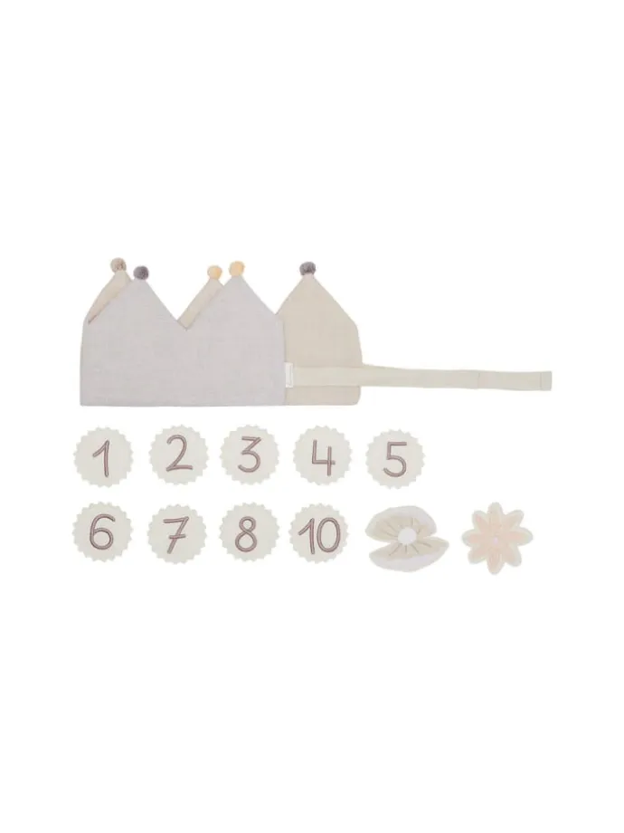 Geburtstagskrone in lavender