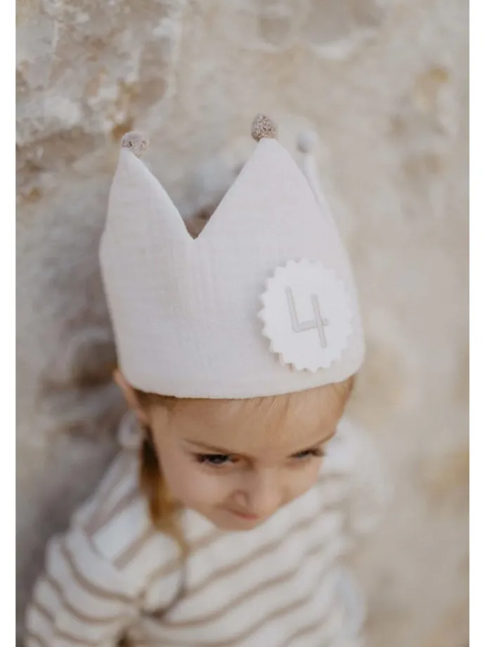 Geburtstagskrone in lavender