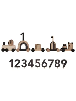 Geburtstagszug "Otti Birthday Train" in Natur/ Anthrazit