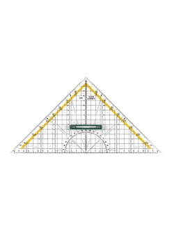 Geometrie-Dreieck "Linex 2632" in Transparent
