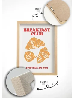 Gerahmter Kunstdruck - (B)33 x (H)48 cm