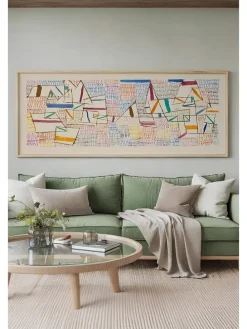 Gerahmter Kunstdruck - (B)120 x (H)50 cm