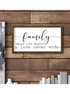 Gerahmter Kunstdruck - (B)50 x (H)25 cm