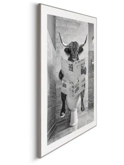 Gerahmter Kunstdruck "Highland Break"