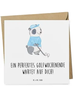 Geschenk Gutschein Perfektes Golfwochenende mit... in Weiß