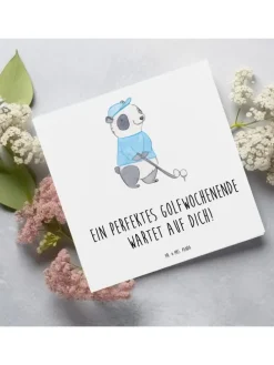 Geschenk Gutschein Perfektes Golfwochenende mit... in Weiß