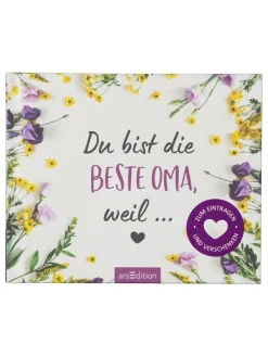 Geschenkbuch "Du bist die beste Oma, weil..."