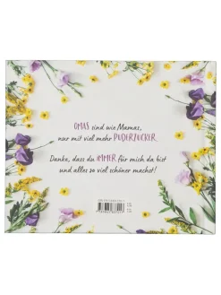 Geschenkbuch "Du bist die beste Oma, weil..."