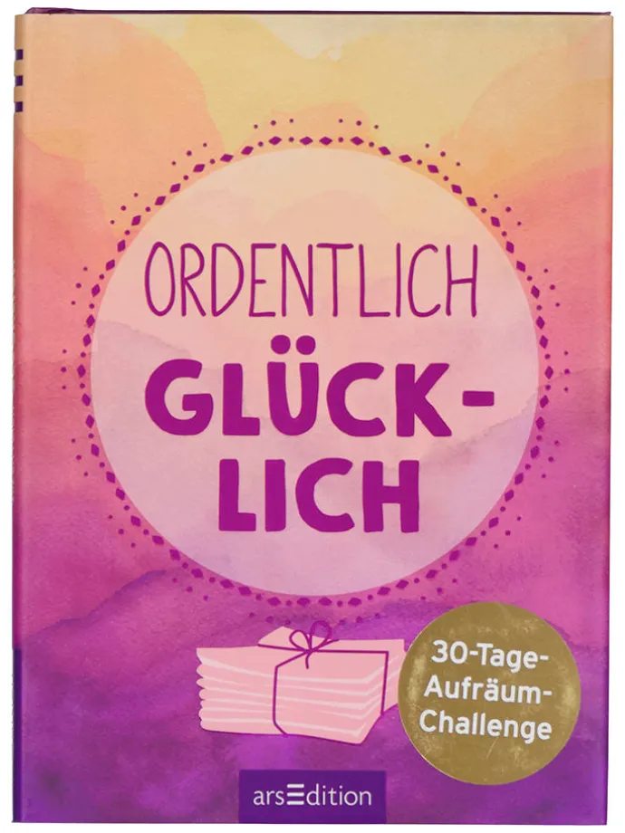 Geschenkbuch "Ordentlich glücklich: 30-Tage-Aufräum-Challenge"
