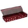 Geschenkpapier-Organizer in Weinrot - (B)90 x (H)12 x (T)30 cm