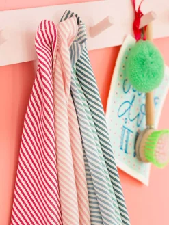 Geschirrhandtuch "Elli" in Rot - (B)50 x (H)70 cm