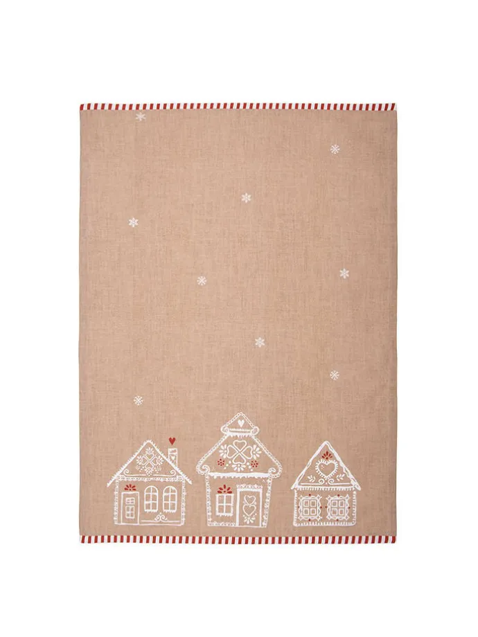 Geschirrtuch in Beige - (L)70 x (B)50 cm