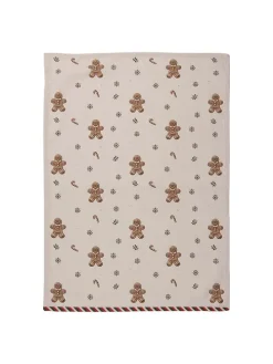 Geschirrtuch in Beige/ Hellbraun - (L)70 x (B)50 cm
