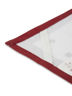 Geschirrtuch "Merry Christmas" in Weiß/ Rot - (L)70 x (B)50 cm