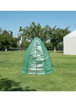 Gewächshaus Hunze in Grün (H)183cm (D)160cm