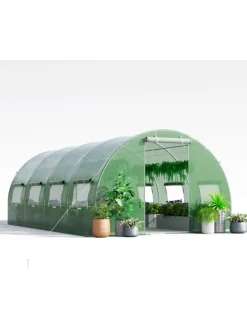 Gewächshaus 600x300x200cm in Grün