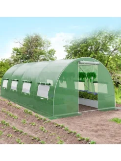 Gewächshaus 600x300x200cm in Grün