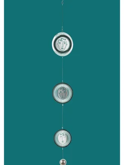 Girlande "Visione" in Silber - (L)105 cm