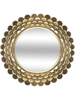 Glamour-Spiegel in gold