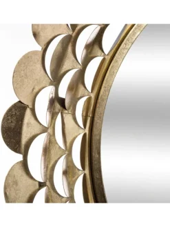 Glamour-Spiegel in gold