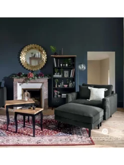 Glamour-Spiegel in gold