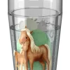 Glitzerbecher "Pferd" in Bunt - ab 12 Monaten