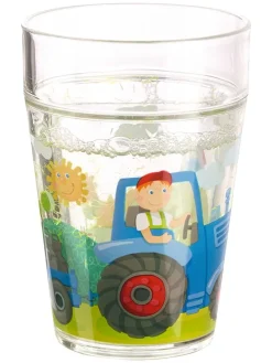 Glitzerbecher "Traktor" in Bunt - ab 12 Monaten