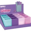 Glitzernder Stifthalter in Bunt (Überraschungsprodukt)