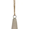 Glocke in Beige - (H)24 Ø 14 cm
