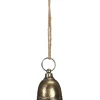 Glocke in Gold - (H)17 Ø 17 cm