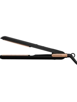 Glätteisen "NaturaShine" in Schwarz/ Roségold