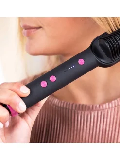 Glättungsbürste in Schwarz - (L)27 cm