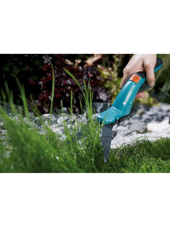 Grasschere "Comfort" in Hellblau