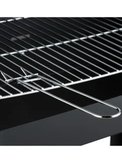 Grill in Schwarz - (B)86 x (H)80,5 x (T)42 cm