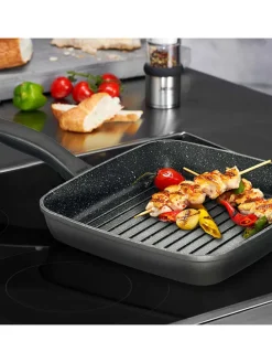Grillpfanne in Grau - (L)26 x (B)26 cm