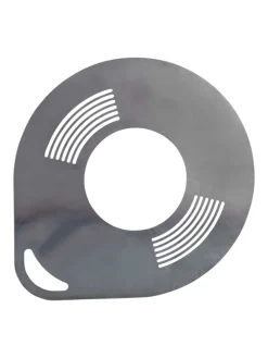 Grillplatte in Schwarz