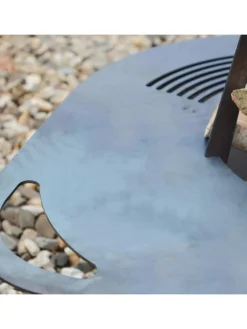 Grillplatte in Schwarz