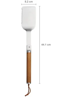 Grillwender ''Norden'' in Braun/ Silber - (L)44,1 cm