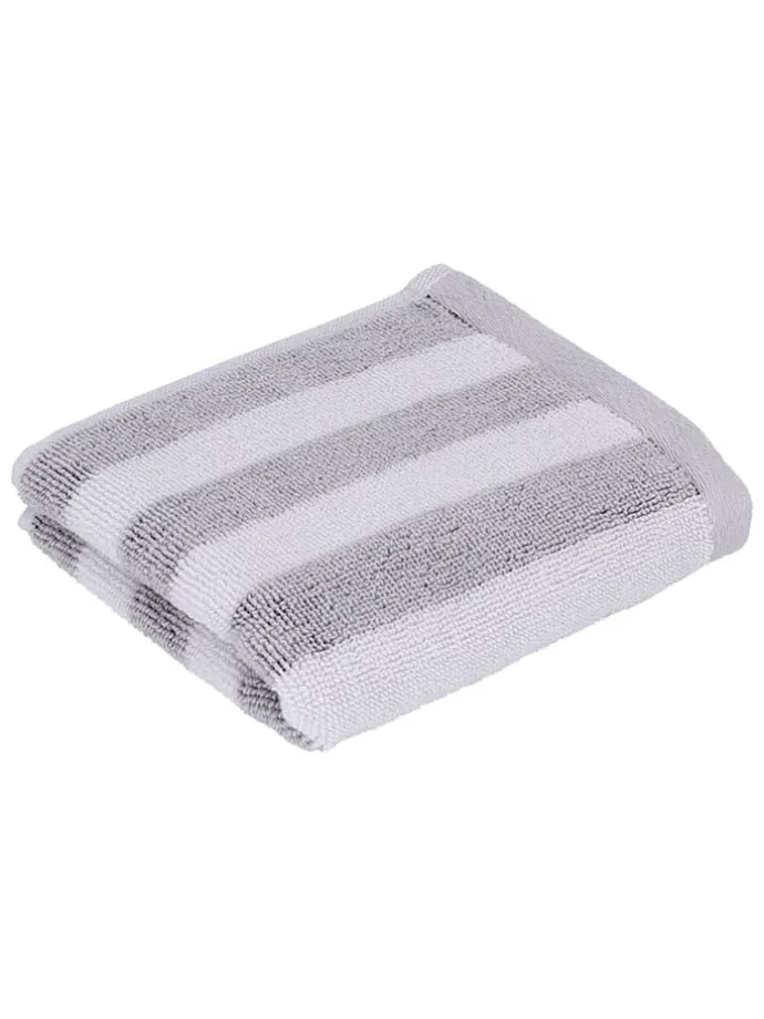 Gästehandtuch "Calango" in Grau/ Weiß