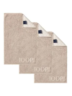 Gästetuch 3er Pack in Beige