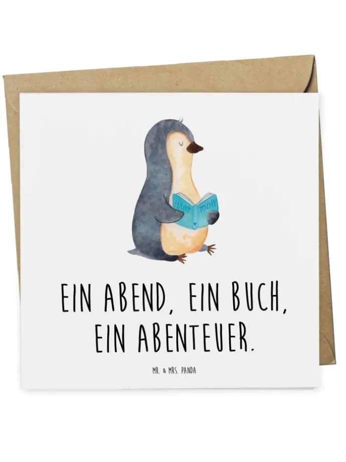 Gutschein Bücherabend Abenteuer mit Spruch in Weiß