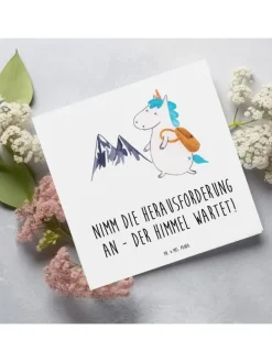 Gutschein Besuch im Hochseilgarten mit Spruch in Weiß