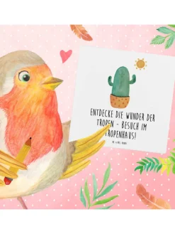 Gutschein Besuch im Tropenhaus mit Spruch in Weiß